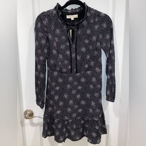 NWT LOFT Petite Black & White Dress Size 0P